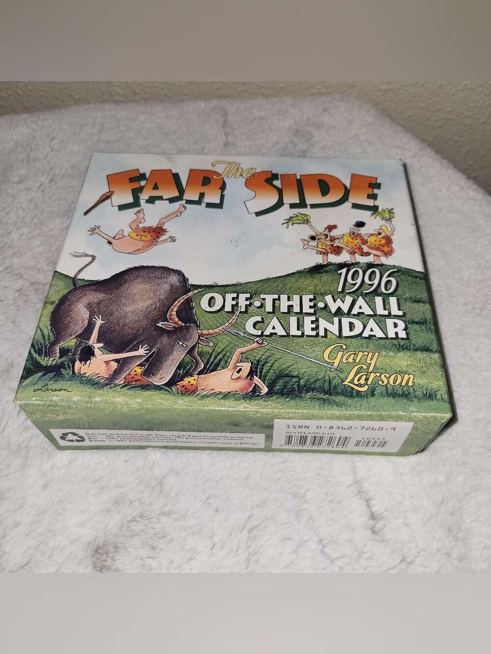 Vintage 1996 The Far Side Off-The-Wall Day-to-Day Desk Calendar Gary Larson